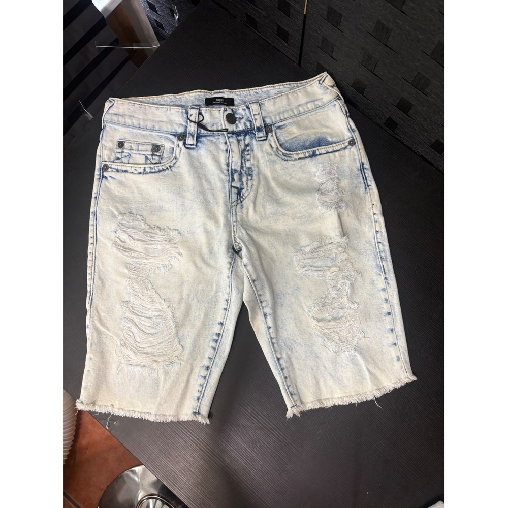 True religion acid wash Jean shorts size 30 men's